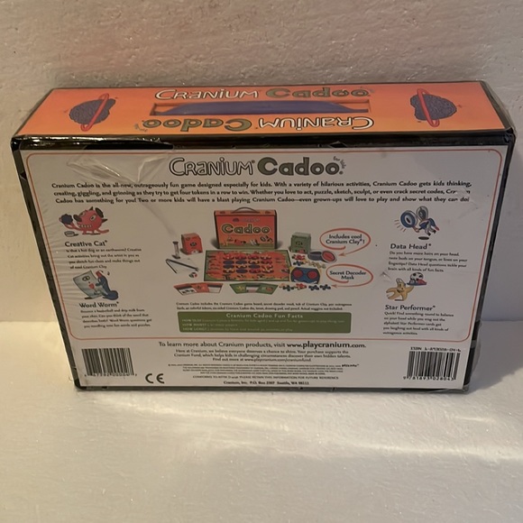 Cranium Cadoo best toy award game of the year ages 7+ Two or more players - Picture 2 of 6